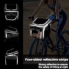 BARKBAY Dog Bike Basket Carrier, Expandable Foldable Soft-Sided Dog Carrier,
