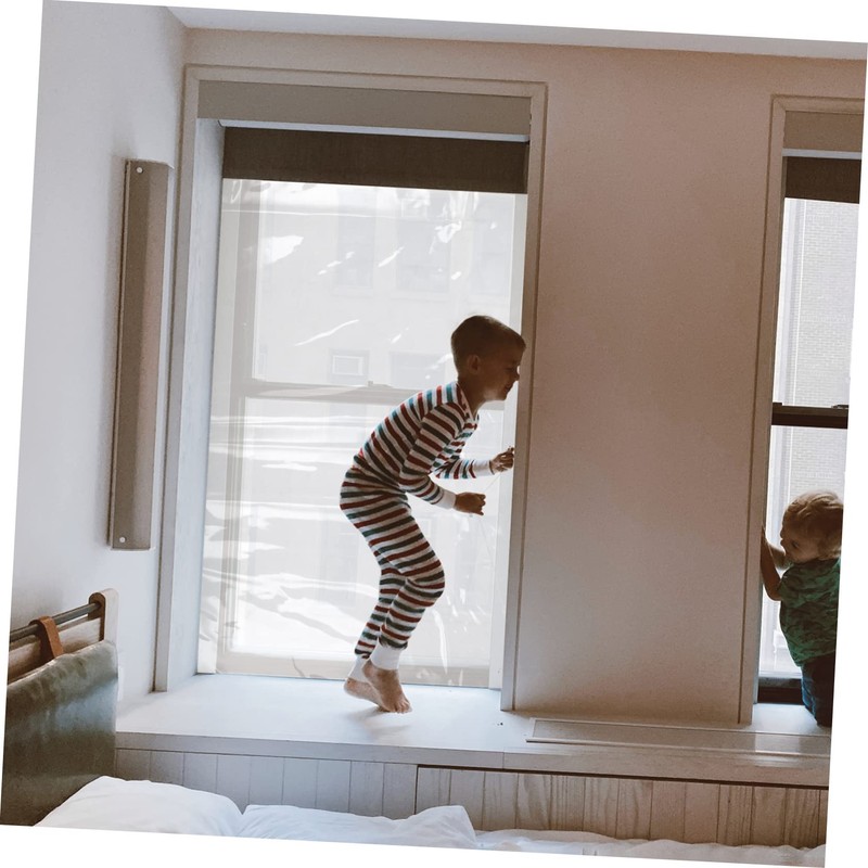 COHEALI Windproof Window Insulation Film Environmental Protection Transparent Film Cold