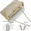 Stylish Women's Fringed Clutch Purse - Elegant Evening Bag for