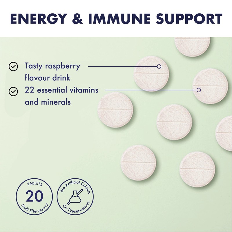 Higher Nature - Multi Effervescent - Over 22 Essential Vitamins