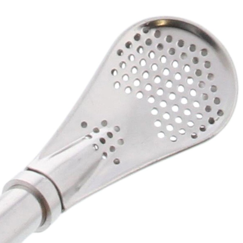 Stainless Steel Bombilla for Mate Tea and Matcha Drinking Tube