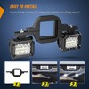 Nilight 2 Pcs 4 Inch 60W Led Pods with 2
