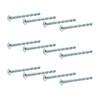 60Pcs Silver M4 x 45mm Truss Head Break Away Screws,