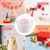Longsing Wedding Cupcake Decorations - Pack of 50 White Disposable