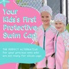 Cheekaaboo Swim Cap for Kids, Soft, Stretchable Spandex Swimming Hat,