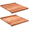 Vesici Reversible Pastry Board with Lip for Rolling Dough Large