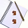 24 x 40mm Round 'Cowboy Boots & Hat' Stickers (SK00054572)