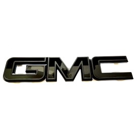 Unbranded Front Grille Emblem Blackout for 2015-2019 GMC Sierra 1500 2500HD 3500HD