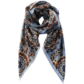 MAIRY Satin Head Scarf Silk Bandana Fashion Ladies Scarfs Gifts for Women Lightweight Neckerchief Shawls and Wraps 07901