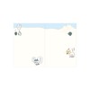 Sunstar Stationery Chiikawa S2958406 Monthly Notebook, A6, Chiikawa & Hachiware