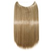 Hair Extensions, 1 Braid, Hair Thickening, Smooth with Invisible Wire