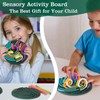Sensory Activity Board, Fidget Toys, Busy Board for Stress Relief,