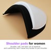 ZeriLion 3 Pairs Hook and Loop Shoulder Pads for Women