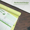 Harfesto Professional Garden Invoice Receipt Book, Landscaping Invoice Book for