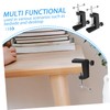 BUGUUYO 2pcs Adjustable Table Clamp for Microphone Arm Stand Base