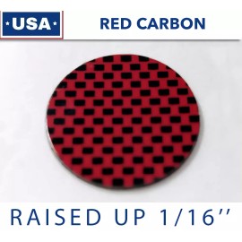 Advanced Trims RED CARBON DASHBOARD LETTERS FOR TUNDRA 2022 23 24 2025 DASH INSERT NOT DECALS