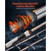IM7 Carbon Fiber Spinning Rod Reel Combo for Bass Fishing