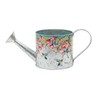 Napco Hummingbird Flowers Multicolored 4.5 x 5 Metal Watering Can Planter