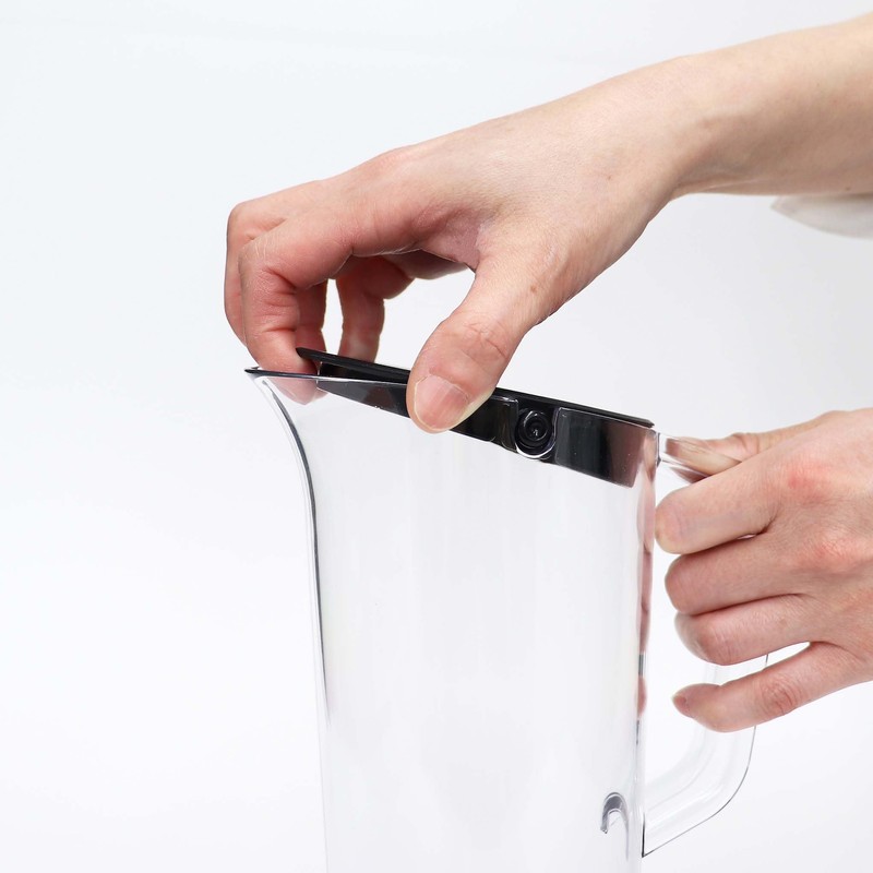 Takeya Alpha Jug, 3.2 gal (1.2 L), Clear, Stylish, Simple,