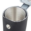 Relaxdays 2 x XXL Hip Flask Stainless Steel Giant Hip