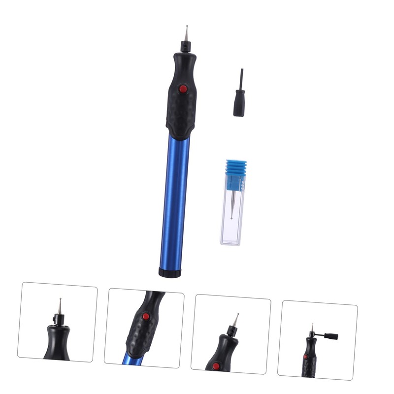 OSALADI DIY Engraving Pen Electric Engraver Tool for Glass Metal