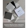 HeyBlinds Motorized Blinds with Remote, Blackout Smart Blinds, Automatic Shades