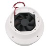 RV Mini Vent Fan White Round Noiseless Compression Resistant Vent