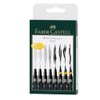 Faber-Castell PITT Artist Pen - Felt-Tip Pens (Black, 8 Pieces)