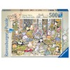 Ravensburger Crazy Cats The Good Life 500 Piece Jigsaw Puzzle