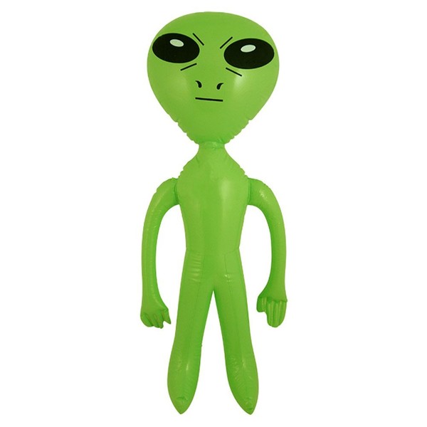 Henbrandt Inflatable Blow Up Green 64 cm Alien Space Ship