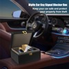 Faraday Box, [Premium Leather] Diyife Medium Capacity Faraday Box for