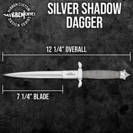 Gil Hibben Fantasy Series Knife | 7 1/4" 420 Stainless Steel Blade | 12" Overall