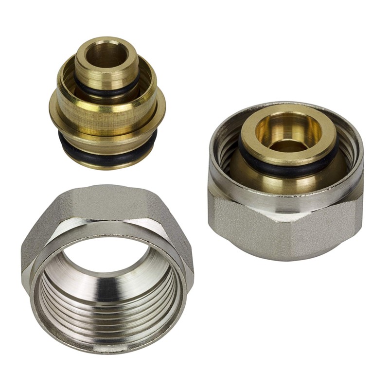 12mm Eurocone Pipe(2mm Pipe Wall) Connectors for Underfloor Heating Manifolds