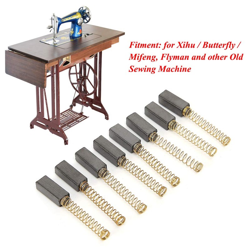 MAGT Carbon Brushes for Sewing Machine, 100 Pieces Sewing Machines,