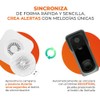 Tecnolite Connect Chime para Timbre Reception Inalámbrico RF, Chicharra Timbre
