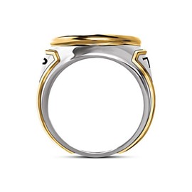 AITACK Fashion Rings Finger US President Trump Ring Supporters Wide Ring (9)