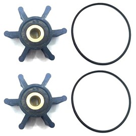 Huutnhs 49-16-2771, 49162771 Black Brass Core Impeller & O-Ring Set Replacement For Milwaukee M18 Transfer Pumps/Water Pump Repair New Compatible Parts 2-PACK