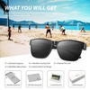 URUMQI Polarized Sunglasses Fit Over Glasses UV400 Protection for Women