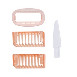 Shaver Trimmer Comb for Finishing Touch Flawless Body Rechargeable Ladies Shaver Trimmer Replacement Comb (1mm,3mm Comb+Sensitive Areas Comb+Brush)