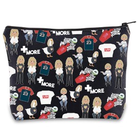 Music Album Makeup Bag Lyrics Music Fans Gift Concert Zipper Bag for Women, More Poison Uk