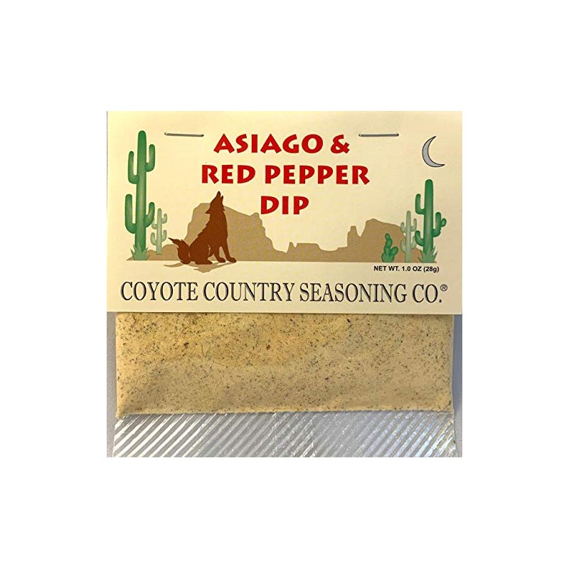 Coyote Country's Asiago and Sweet Red Pepper Dip Mix (3