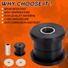 AUTOVIC Polyurethane Front Differential Side Mount Bushings for Hummer H3