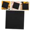 CHILDWEET Black Abs Plastic Sheet Panel Thermal Formed Craft Material