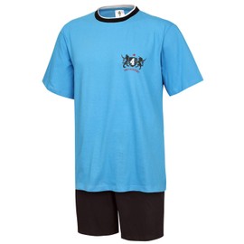 Men's Pyjamas with Shorts. 100% Cotton. - XXL/58-60