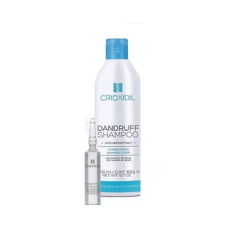 Crioxidil Salerm Shampoo Especializado En Quitar Caspa 300ml Crioxidil Salerm