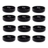 Herrajes Guerrero Pata Para Muebles Sala Circular 1.5cm Plástico Pack