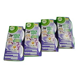 Ambientador Air Wick Stick Ups para espacios pequeños, lavanda y manzanilla, 2 unidades (Paquete de 4)