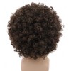 Yuehong Short Fluffy Disco Afro Wigs Synthetic Anime Cosplay Fancy