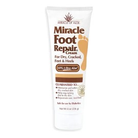Miracle Foot Repair Cream | 60% Pure Aloe Vera Gel | Fast Re Miixta