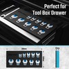 DURATECH 10 Piece 3/8" Drive Crowfoot Spanner Set, Open End